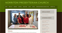 Desktop Screenshot of norritonchurch.org